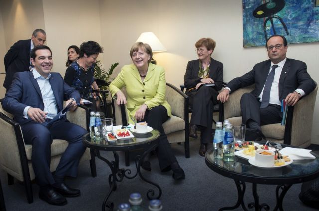 Tsipras-Merkel-Hollande meeting in Brussels to go ahead as planned
